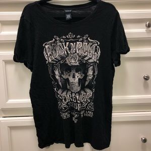 Torrid Rock and Roll tour T-shirt
